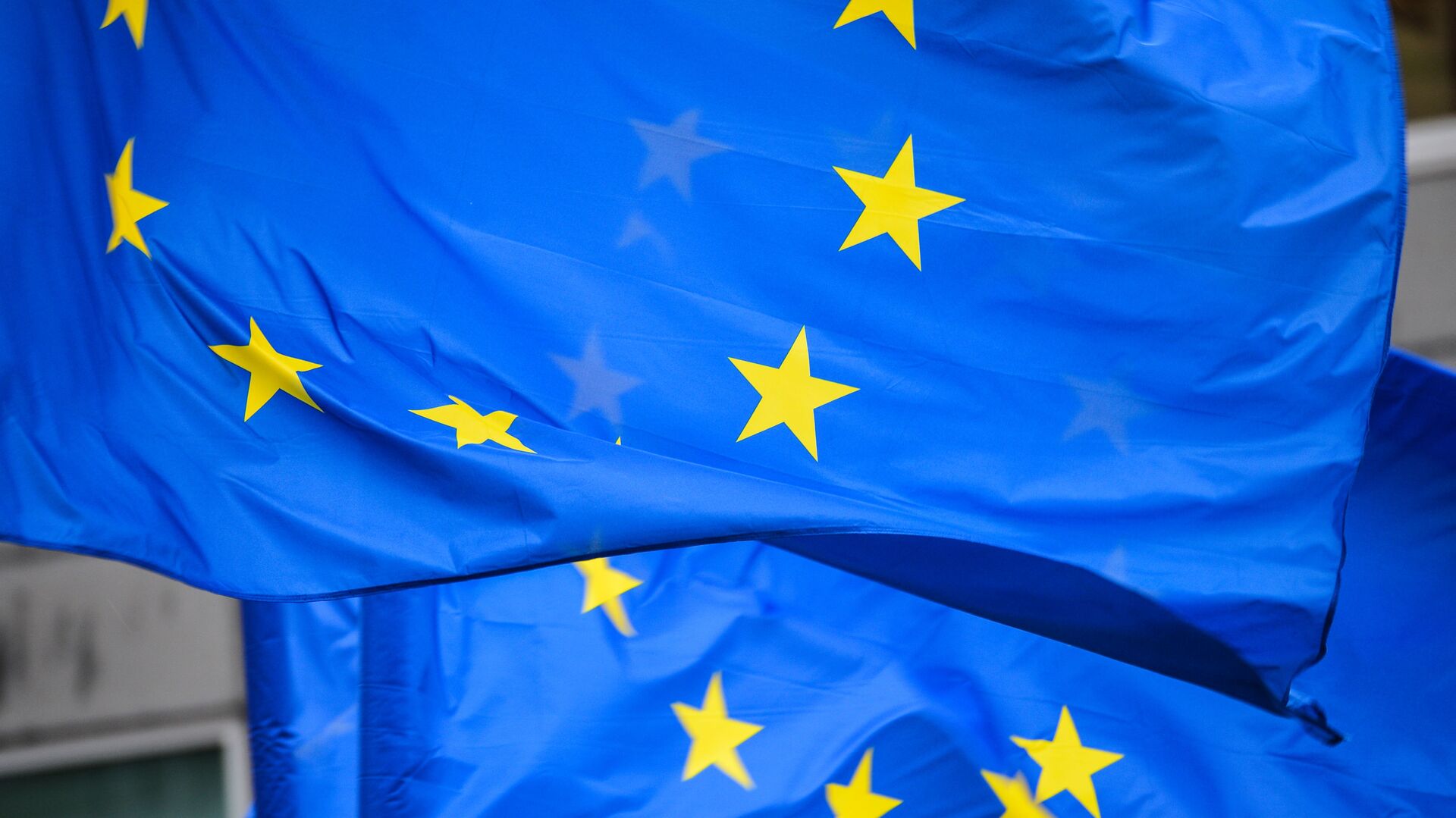Флаги с символикой Евросоюза - Sputnik Արմենիա, 1920, 01.12.2021