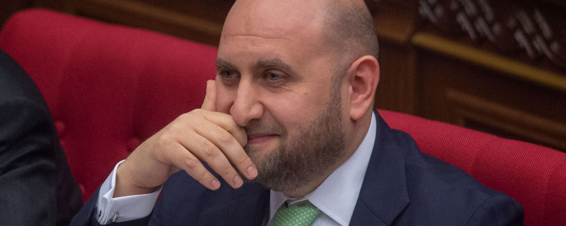 Кандидат на пост председателя ЦБ Мартин Галстян на заседании Национального собрания (16 апреля 2020). Еревaн - Sputnik Армения, 1920, 14.12.2021