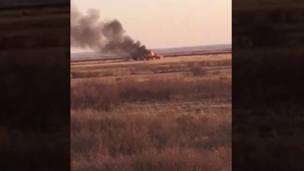 Военный самолет разбился в Караганде - Sputnik Армения