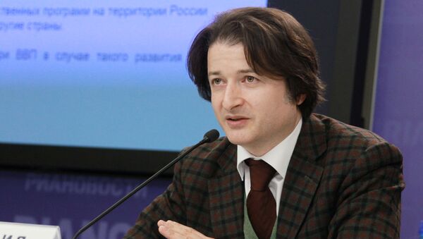Генеральный директор российской ассоциации производителей чая и кофе РОСЧАЙКОФЕ Рамаз Чантурия - Sputnik Армения