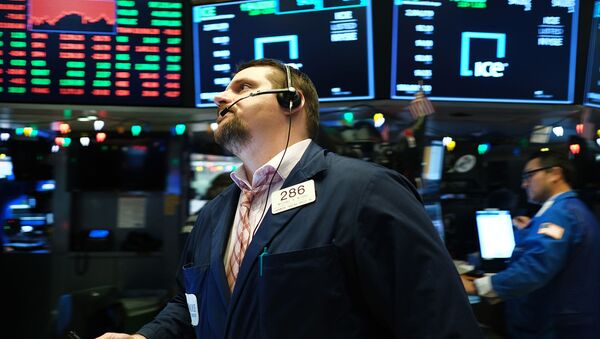 Tрейдеры на площадке Нью-Йоркской фондовой биржи (3 января 2020). Нью-Йорк - Sputnik Արմենիա