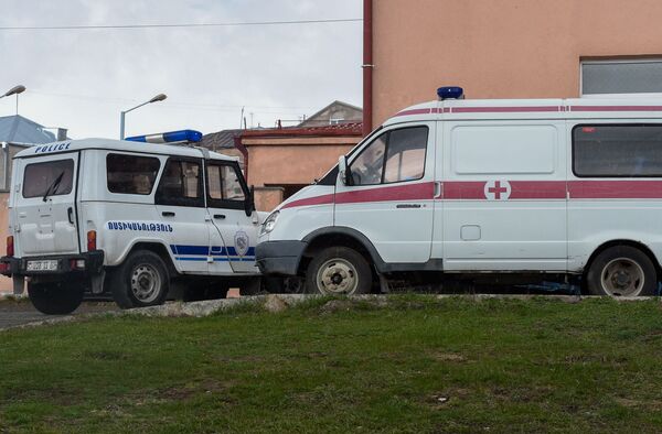 Ոստիկանության և շտապօգնության ավտոմեքենաներ - Sputnik Արմենիա
