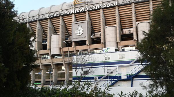 Стадион Сантьяго Бернабеу в Мадриде. - Sputnik Армения