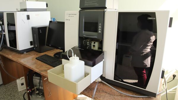 Лаборатория по выявлению наличия коронавируса в Гюмри - Sputnik Արմենիա
