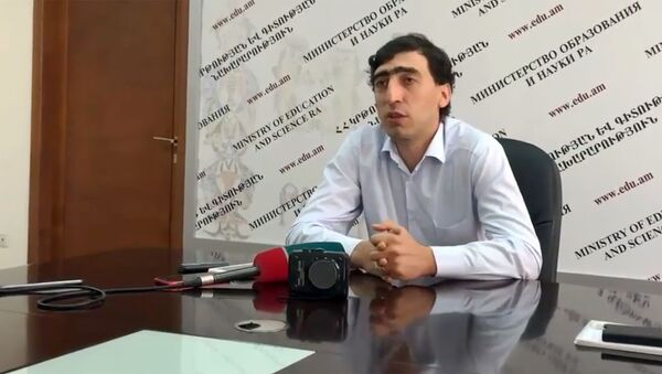 Председатель Высшей аттестационной комиссии (ВАК) Армении Смбат Гогян  - Sputnik Армения