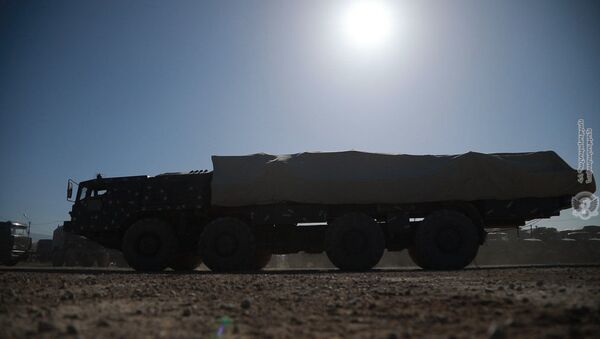 На военном полигоне Баграмян начались масштабные тактические учения (19 мая 2020). Армения - Sputnik Армения