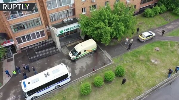 Видео с места нападения на инкассаторов в Красноярском крае - Sputnik Армения