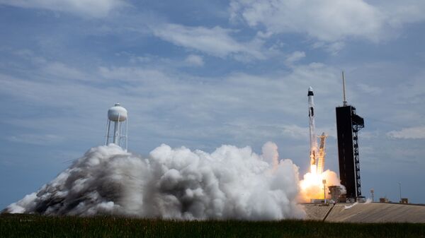 Первый пилотируемый запуск корабля Crew Dragon, созданного компанией SpaceX Илона Маска - Sputnik Армения