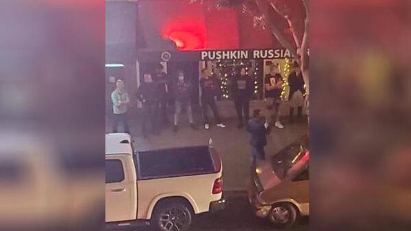 Беспорядки в Сан-Диего у ресторана Пушкин - Sputnik Армения