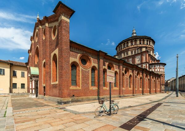 Церковь Санта-Мария-делле-Грацие в Милане Церковь Санта-Мария-делле-Грацие в Милане - Sputnik Армения