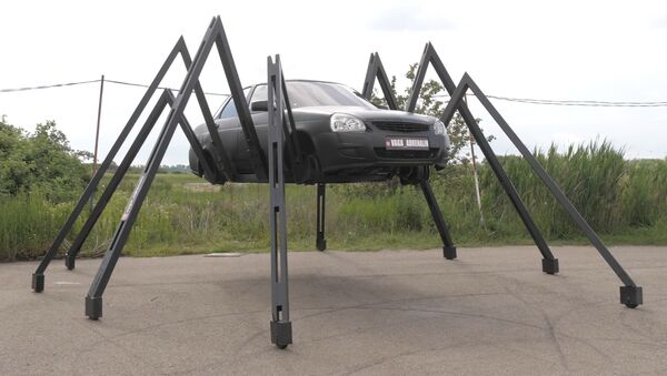 Лада-паук: краснодарский  Кулибин удивляет  необычным автомобилем - Sputnik Армения