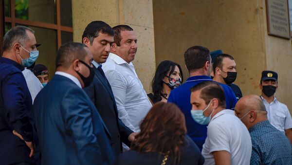 Гагик Царукян прибыл на судебное заседание (17 июня 2020). Еревaн - Sputnik Արմենիա