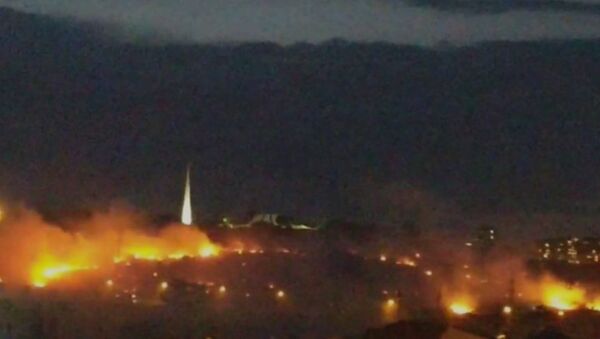 Пожар в Цицернакаберде - Sputnik Армения