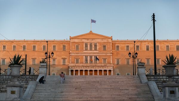 Здание парламента Греции в Афинах. - Sputnik Армения