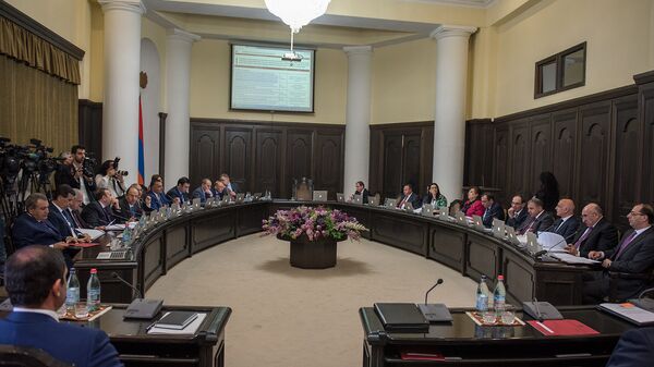 Заседание правительства Армении - Sputnik Արմենիա