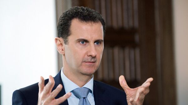 Интервью президента Сирии Башар Асад гендиректору МИА Россия сегодня Дмитрию Киселеву - Sputnik Армения