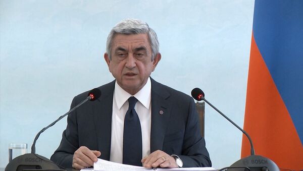Սերժ Սարգսյանի խոսքը ԵԱՀԿ դեսպանների հետ հանդիպման ժամանակ - Sputnik Արմենիա