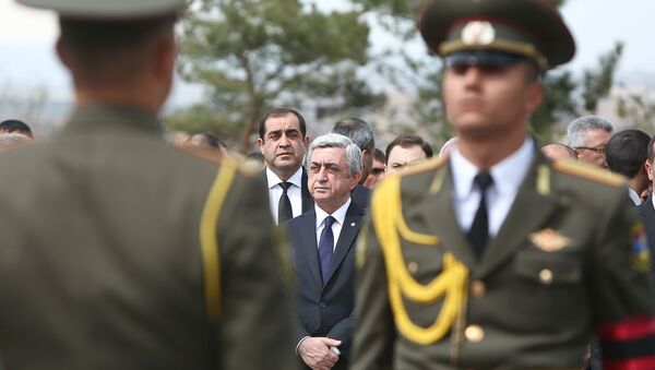 Серж Саргсян в Ераблуре - Sputnik Արմենիա