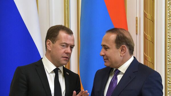 Официальный визит премьер-министра РФ Д. Медведева в Армению - Sputnik Армения