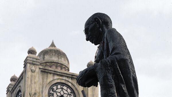 Памятник Махатме Ганди - Sputnik Армения
