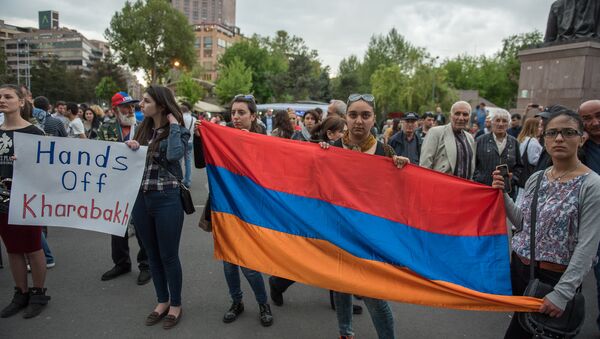 Ցույց` Սերգեյ Լավրովի այցի նախաշեմին - Sputnik Արմենիա
