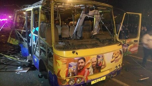 Взрыв автобуса - Sputnik Արմենիա