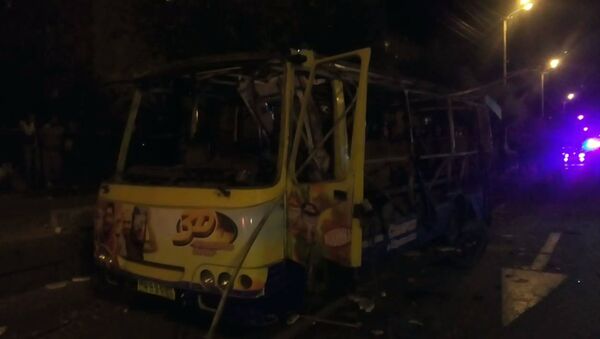 Взрыв автобуса в Ереване - Sputnik Армения