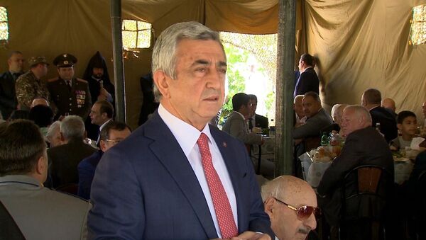 ՀՀ նախագահը վետերանների հետ նշել է Հաղթանակի օրը - Sputnik Արմենիա