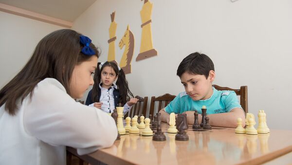 Открытие шахматной школы в Шенгавите. Ереван - Sputnik Արմենիա