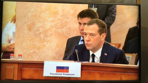Дмитрий Медведев на расширенном заседании Совета - Sputnik Армения