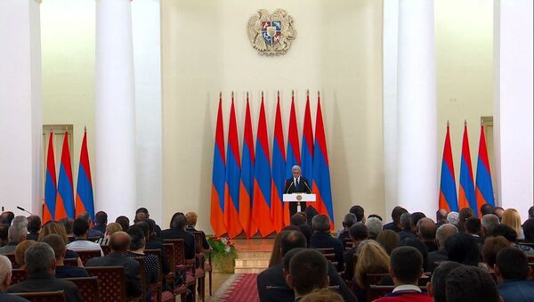 Президент Серж Саргсян - Sputnik Армения