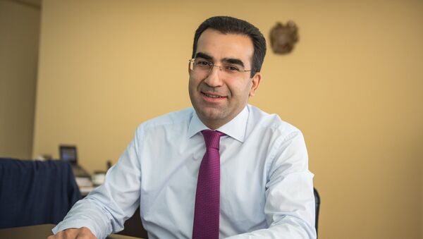 Заместитель министра экономики Гарегин Мелконян - Sputnik Армения