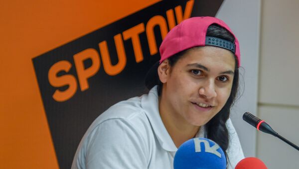 Вице-чемпионка Европы по тяжелой атлетике Сона Погосян - Sputnik Армения