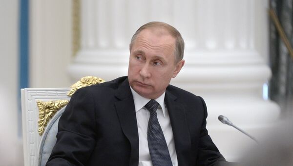 Президент России Владимир Путин - Sputnik Армения