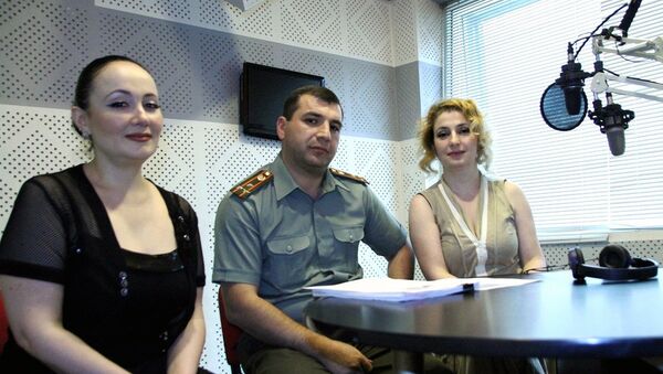 Асмик Абовян и Ара Маргарян в гостьях у Радио Sputnik Армения - Sputnik Արմենիա