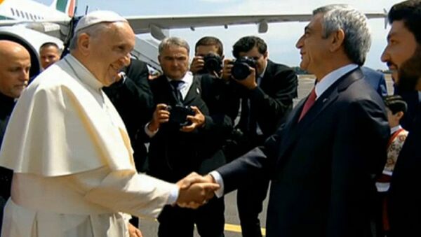 Папа Римский Франциск I прибыл в Армению - Sputnik Армения