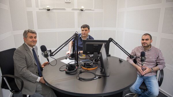 Ара Маркарян и Ваагн Акопян в гостях у радио Sputnik Армения - Sputnik Արմենիա