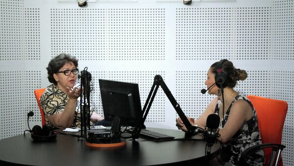 Эрмине Нагдалян в гостях у радио Sputnik Армения - Sputnik Արմենիա