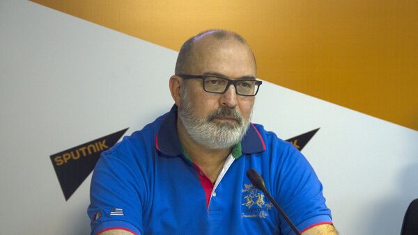 Главный тренер сборной Армении по баскетболу Тигран Гекчян - Sputnik Արմենիա