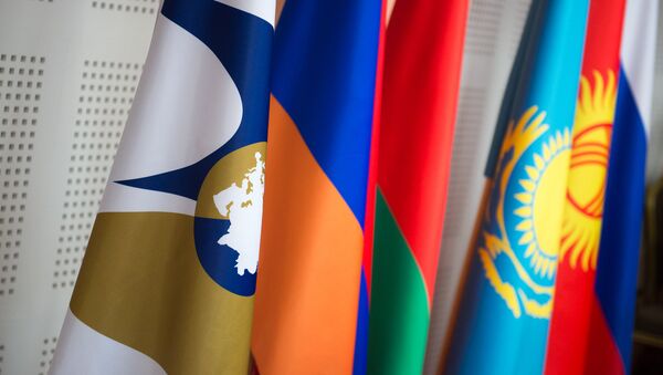 Флаги стран ЕАЭС. ЕЭС Флаги стран ЕАЭС. ЕЭС - Sputnik Армения