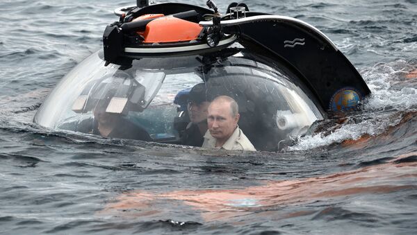 Рабочая поездка президента РФ В.Путина в Крым - Sputnik Արմենիա