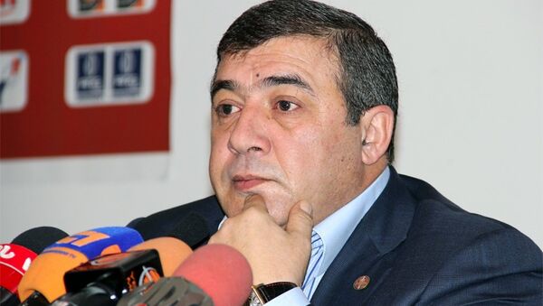 Президент Федерации футбола Армении Рубен Айрапетян - Sputnik Արմենիա