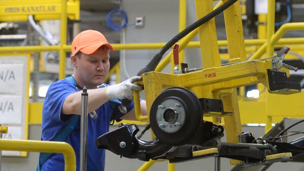 Запуск производства автомобиля Ford Fiesta на заводе Ford Sollers в Набережных Челнах - Sputnik Արմենիա