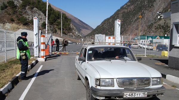Автомобильный пункт пропуска Верхний Ларс открылся на грузино-российской границе - Sputnik Արմենիա