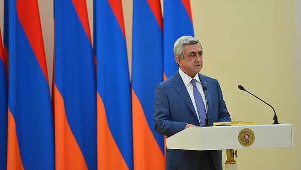 Серж Саргсян - Sputnik Армения