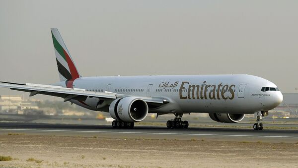 Самолет авиакомпании Эмиратс (Emirates) - Sputnik Արմենիա