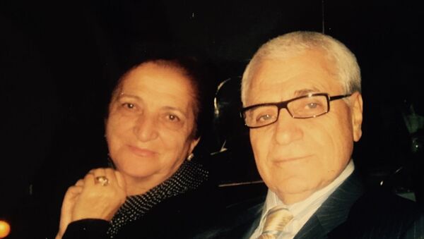 Дживан Гаспарян со своей женой Астхик Заргарян - Sputnik Արմենիա
