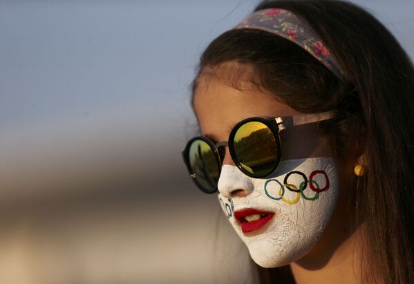 Болельщица на Олимпиаде в Рио-де-Жанейро - Sputnik Армения
