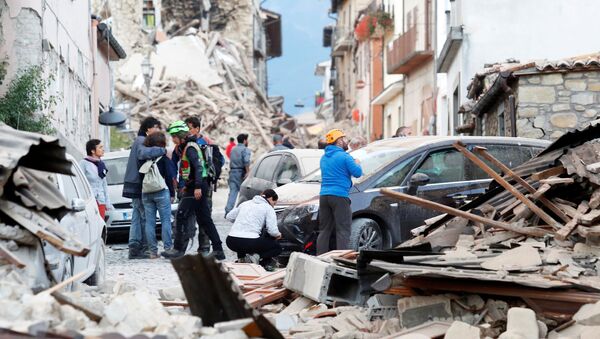 Последствия землетрясения в Италии - Sputnik Արմենիա