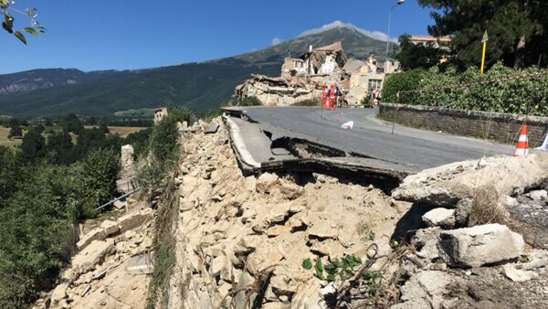 землетрясение в Италии - Sputnik Արմենիա